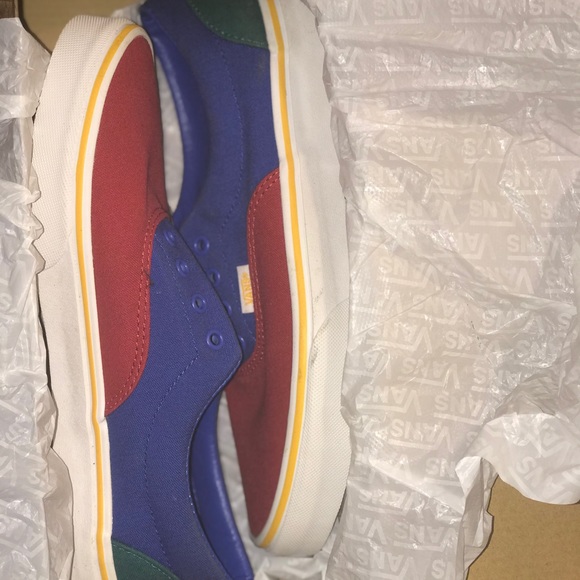 vans blue green red yellow